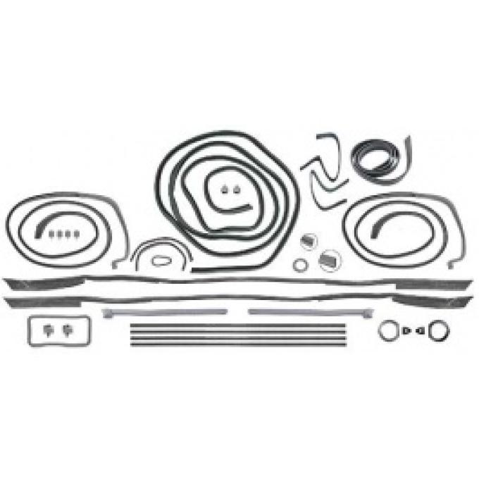 Ford Thunderbird Body Rubber Kit, 1957
