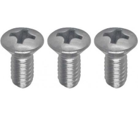 Ford Thunderbird Instrument Bezel Cover Screw Set, 1961-63