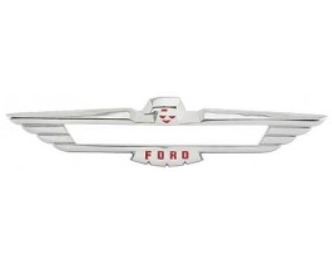 Ford Thunderbird Trunk Lid Handle, Chrome, 1957