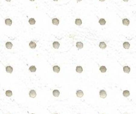 Ford Thunderbird Headliner, Perforated Vinyl, White, 1961-63