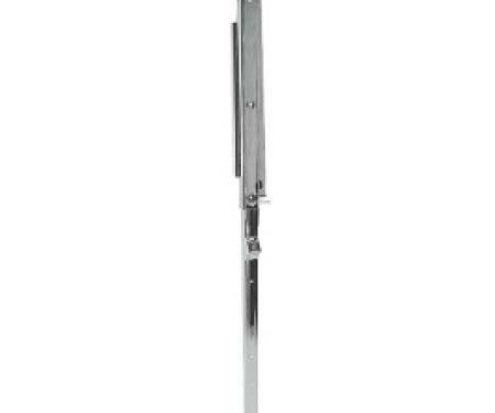 Ford Thunderbird Door Pillar, Right, Chrome Upper, 1956-57