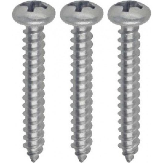 Ford Thunderbird Air Conditioner Console Vent Screw Set, 1961-63
