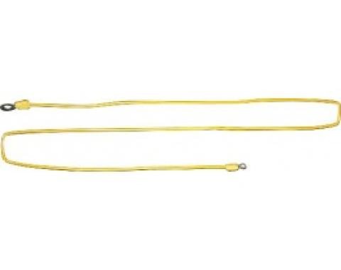 Ford Thunderbird Seat Circuit Breaker To Starter Solenoid Wire, 45 Long, 1956-57