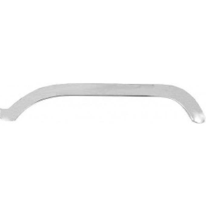 Ford Thunderbird Hood Moulding, Left Eyebrow Over The Headlight Door, 1961-63