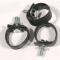 CA 1968-1977 Chevrolet Corvette Rear Door Pulls 3 Piece