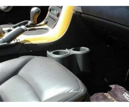 Corvette Drink Holder, "Travel Buddy", Ebony, 2014-2019