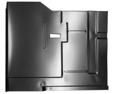 Key Parts '73-'91 Floor Pan Under Rear Seat, Driver's Side 0853-223 L