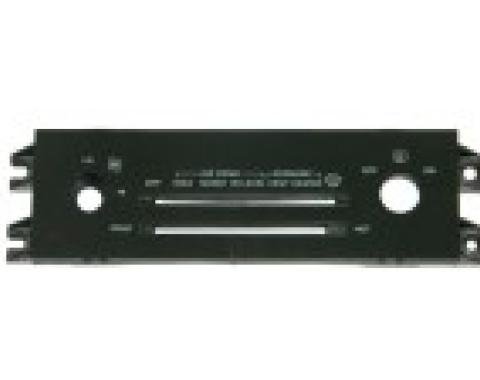 Corvette Heater & Air Conditioning Control Face, with Defrost, 1984