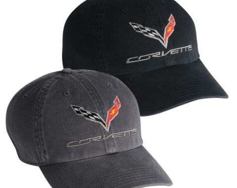 Corvette C7 Premium Garment Washed Cap