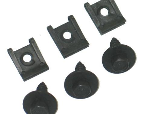 Redline Restomotive® 1973-1982 Chevrolet Corvette Coolant Recovery Tank Mount Kit
