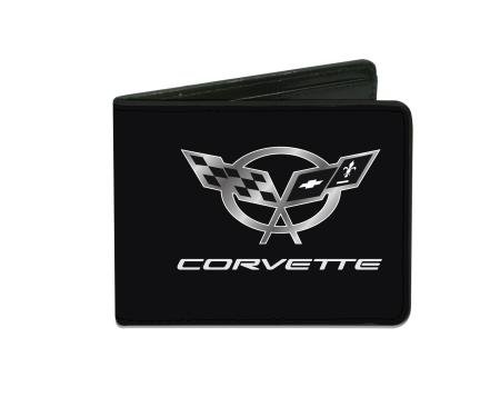 Corvette Bi-Fold Wallet with C5 Logo