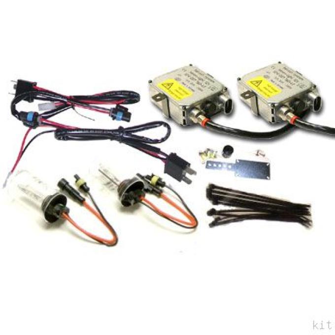 Corvette Fog Light HID Conversion Kit, 2005-2013