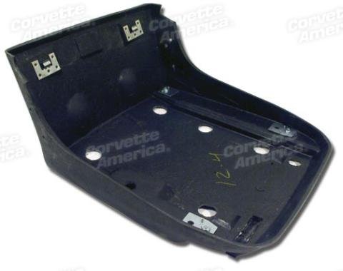 Corvette Seat Bucket, Black, Bottom, 1979-1982