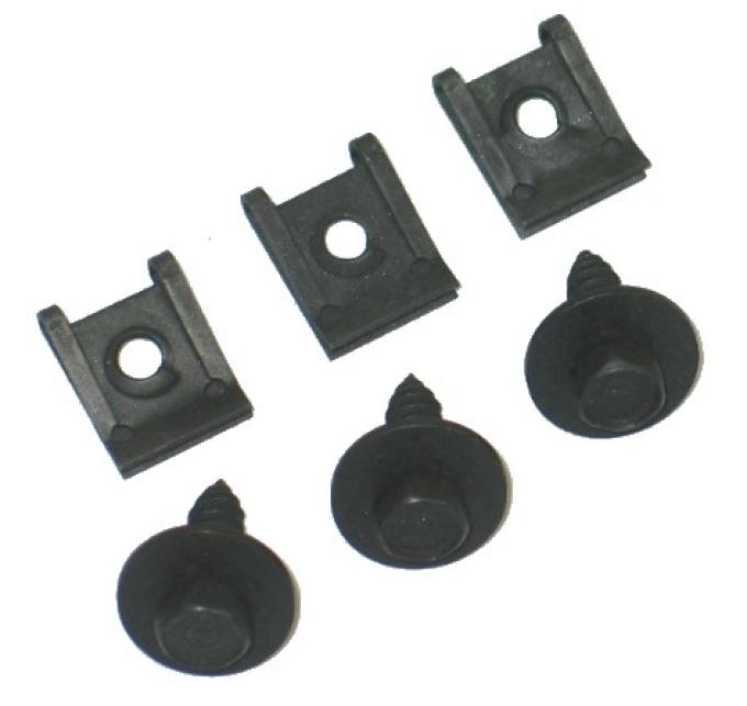Redline Restomotive® 1973-1982 Chevrolet Corvette Coolant Recovery Tank Mount Kit
