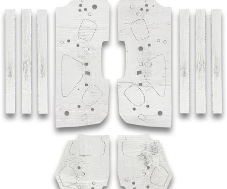 Flatline Barriers 1967-68 Mercury Cougar Coupe Door Insulation and Sound Dampening Kit TABLC9101