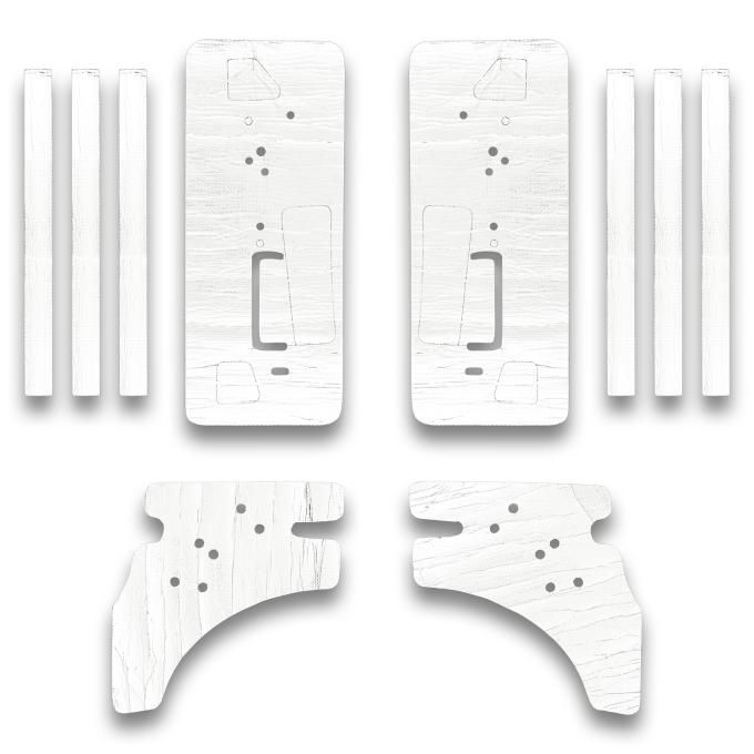 Flatline Barriers 1970-74 Dodge Challenger Plymouth Barracuda Door Insulation Kit TABKE9301