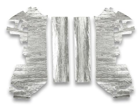 Flatline Barriers 1968-82 Chevrolet Corvette Door Insulation and Sound Dampening Kit TABV7015