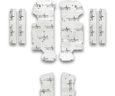 Flatline Barriers 1962-64 Chevrolet Corvair Convertible, Thermal Accoustic Insulation Door Kit TABR8105