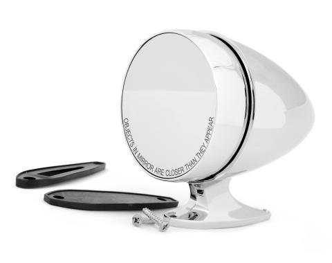 ACP Outside Bullet Mirror Convex Passenger Side Short Base FM-BM007AV