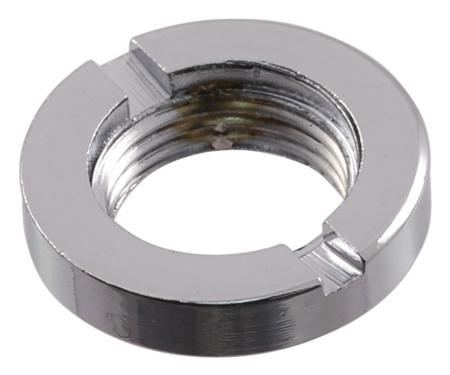 Dennis Carpenter Windshield Wiper Switch Nut - Chrome - 1961-86 Ford Truck, 1966-86 Ford Bronco D7TZ-17512-A