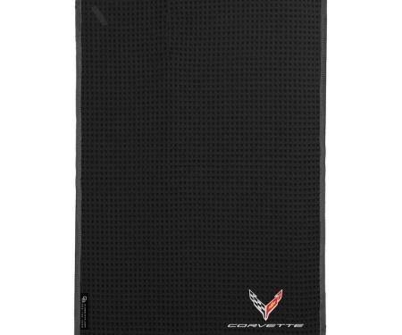 Golf's Finest Microfiber Cart Towel - Next Generation Corvette, Black