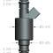 Holley EFI Performance Fuel Injector, Individual 522-191