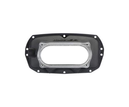 Holley EFI THROTTLE ADAPTER, FORD COYOTE Ultra Lo-Ram Black 300-924BK