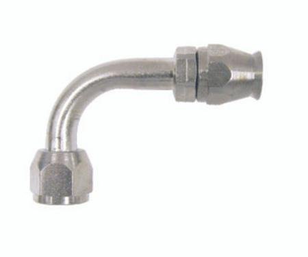 Vintage Air Braided Line Fitting 90 Degree for NO 6 Hose 36442-VUR