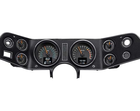 Dakota Digital 1970-1978 Camaro Styled Chevy Camaro RTX Dash Kit, KPH/Celsuis