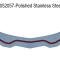 American Car Craft 2014-2019 Chevrolet Corvette Lip Spoiler Polished Plain 052057