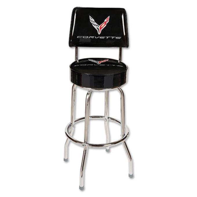 Next Generation Corvette Counter Stool with Back