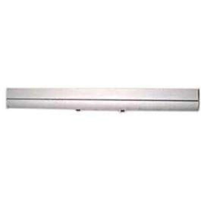 Chevy Truck Fleet Side Smooth Rear Roll Pan Without License Plate Box, 1967-1972