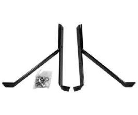 Chevy Truck Bumper Brackets, Rear, Step Side 1960-1962