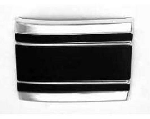 Chevy Truck Cab Molding, Right, Lower, Black, 1969-1972