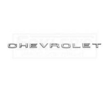Chevy Truck Hood Letter Set, Chevrolet Word, 1967-1968
