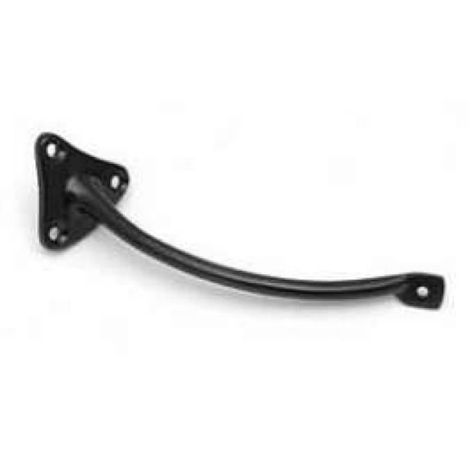 Chevy Truck Outside Door Mirror Arm, Right, Black Painted, 1955-1959