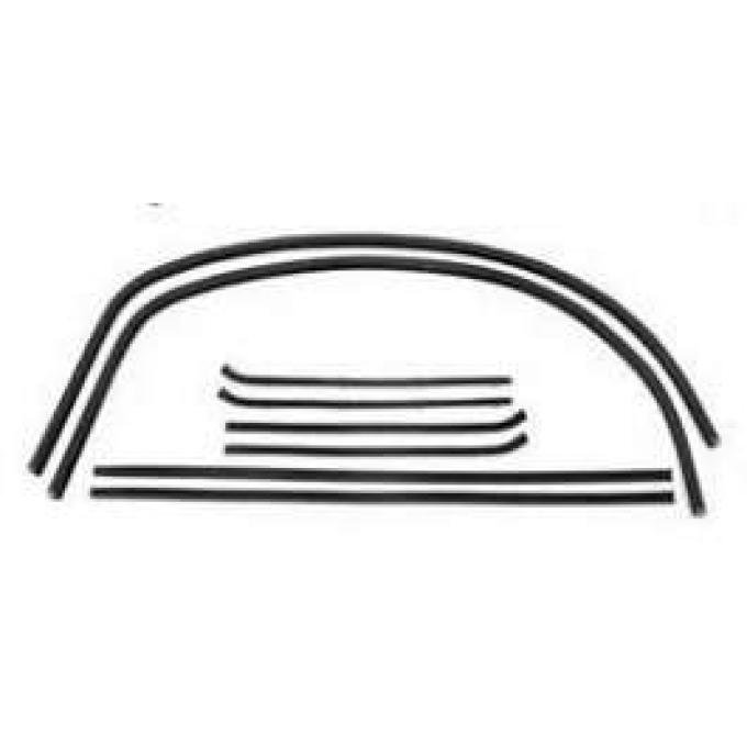 Chevy Truck Window Felt Kit, Without Metal Frames, 1960-1963