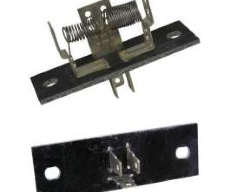 Chevy Truck Blower Motor Resistor, For Trucks Without Air Conditioning, 1967-1972