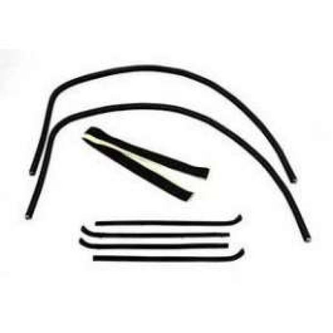 Chevy Truck Door Window Super Felt Kit, 1955-1959