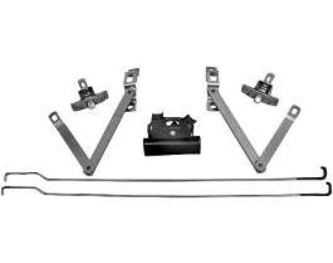 Chevy Truck Tailgate Hinge & Handle Kit, Blazer, Fleet Side, Jimmy, 1967-1972