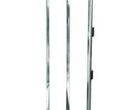 Chevy Truck Accelerator Pedal Trim, Stainless Steel,1971-1972
