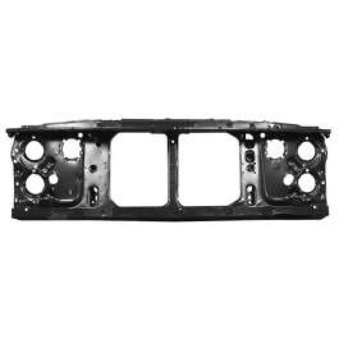 Chevy Truck Radiator Support Assembly. With Dual Headlights, 1981-1987