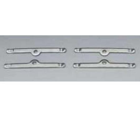 Chevy Truck Valve Cover Clamp Set, Chrome, 1955-1972