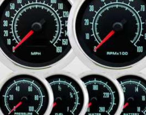 Chevy Truck, Marshall Instruments, 60's Muscle Series 6 Gauge Set