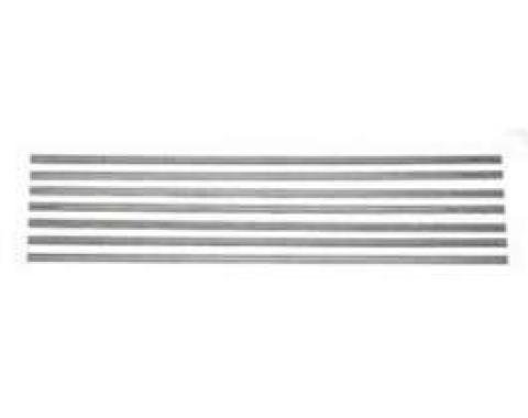 Chevy Truck Bed Strips, Steel, Short Step Side, 1967-1972