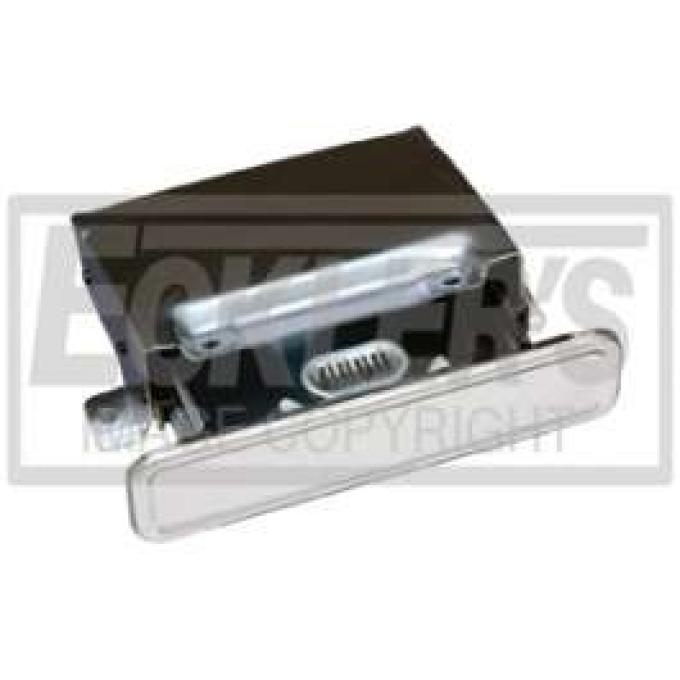 Chevy Truck Ash Tray Assembly With Chrome Face, 1967-1972