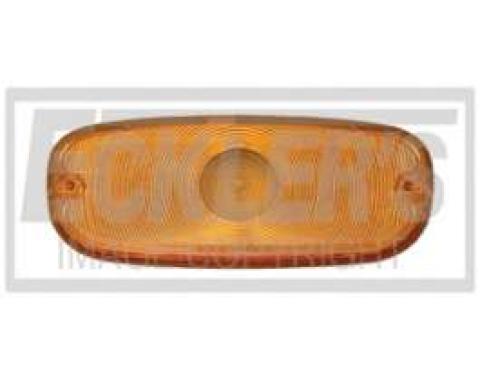 Chevy Truck Parking, Turn Signal Light Lens, Amber, 1958-1959