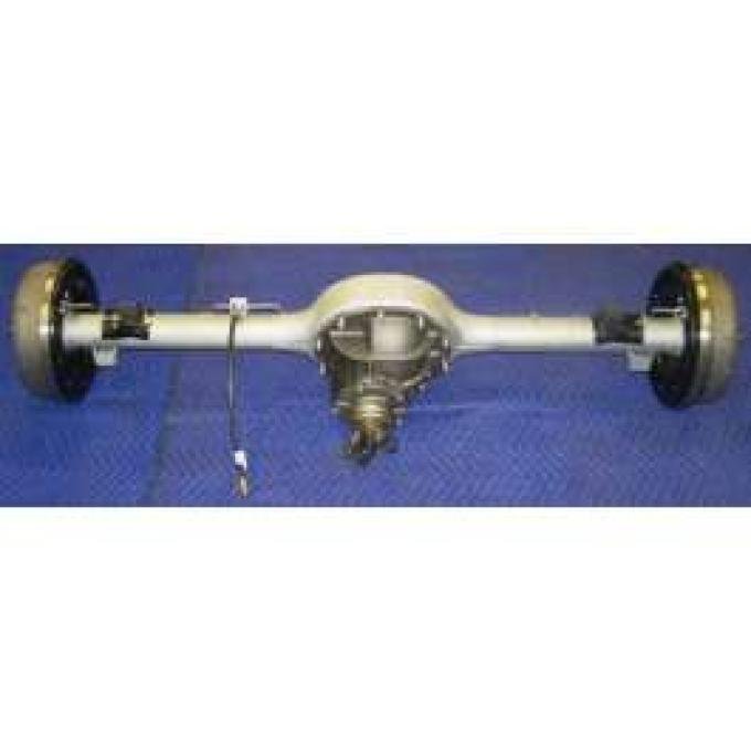 Chevy & GMC Truck Rear End, 9, Complete, With 11 Drum Brakes & Lines, For Leaf Spring Trucks, 1960-1962