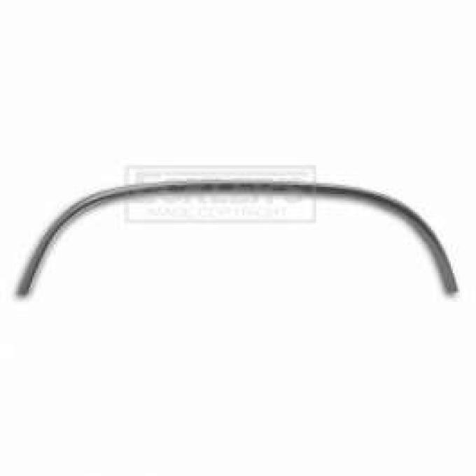 Chevy And GMC Truck Wheel Opening Molding, Left Rear, Black, 1988-2000
