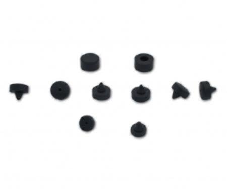 Hood Bumper Kit 10 Pc 1955-1959